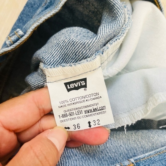 Vintage Levi’s 634 Men’s Jeans Orange Tab Size 36X32 - Picture 4 of 8